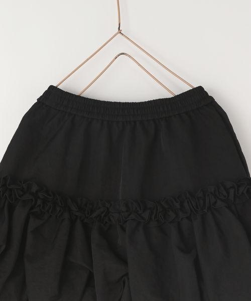 LOWRYS FARM（ローリーズファーム）の「バルーンミニスカート　283871（スカート・キッズ・ピンク/ブラック・150cm/140cm/130cm/120cm/110cm）」の12枚目の写真