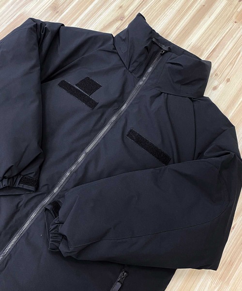 TopIsm（トップイズム）の「撥水 防風 ストレッチ LEBEL7タイプ タスラン ファイバー中綿ジャケット（ミリタリージャケット・メンズ・ブラック/チャコールグレー/ブルー・L/XL/M）」の6枚目の写真