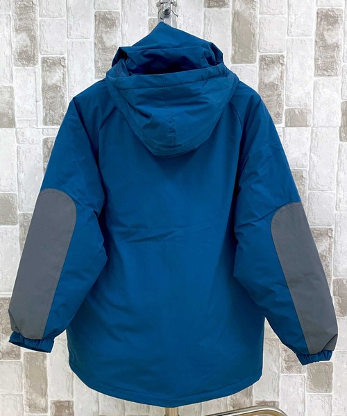 TopIsm（トップイズム）の「撥水 防風 ストレッチ LEBEL7タイプ タスラン ファイバー中綿ジャケット（ミリタリージャケット・メンズ・ブラック/チャコールグレー/ブルー・L/XL/M）」の22枚目の写真