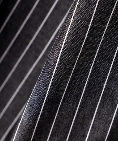 AULA AILA（アウラアイラ）の「AULA AILA（アウラ アイラ）別注ウエストドロストリングシャツワンピース（ワンピース・レディース・チャコールグレー/その他18・0）」の11枚目の写真