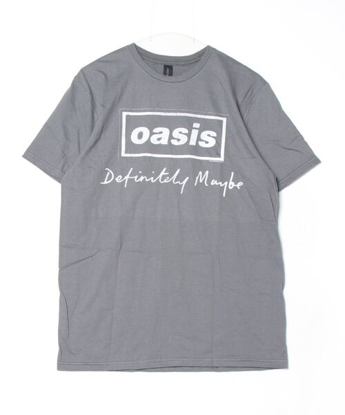 Oasis サークルロゴ Tシャツ グレー　Lサイズ　オアシス 新品／再結成記念】 OASIS - オアシスTシャツ サイズL - メルカリ