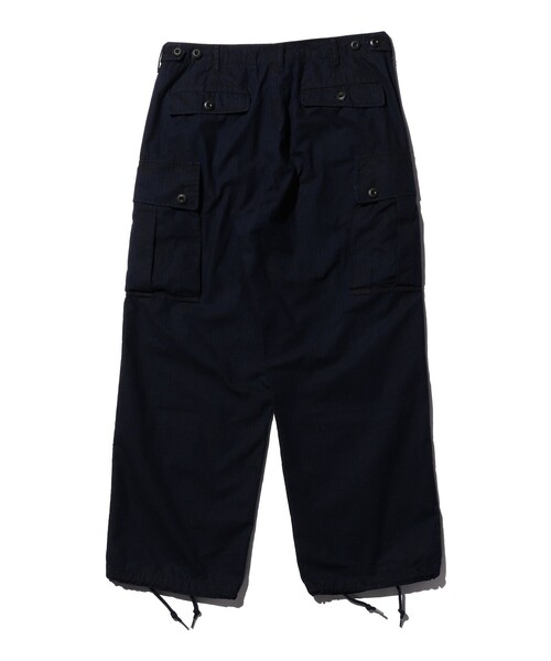 BEAMS+ インディゴ リップストップ 6ポケット ミリタリー トラウザーズ BEAMS MEN｜BEAMS PLUS｜インディゴ リップストップ 6ポケット