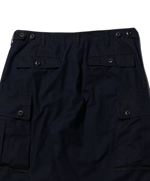 BEAMS+ インディゴ リップストップ 6ポケット ミリタリー トラウザーズ BEAMS MEN｜BEAMS PLUS｜インディゴ リップストップ ミリタリー