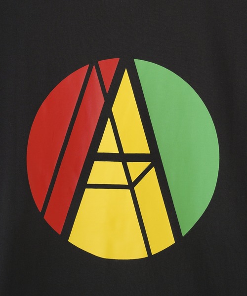 styles(スタイルス)の「AGAINST LAB Rasta Logo Tee TEESS24(Tシャツ/カットソー・メンズ・ホワイト/ブラック・M/L)」の7枚目の写真