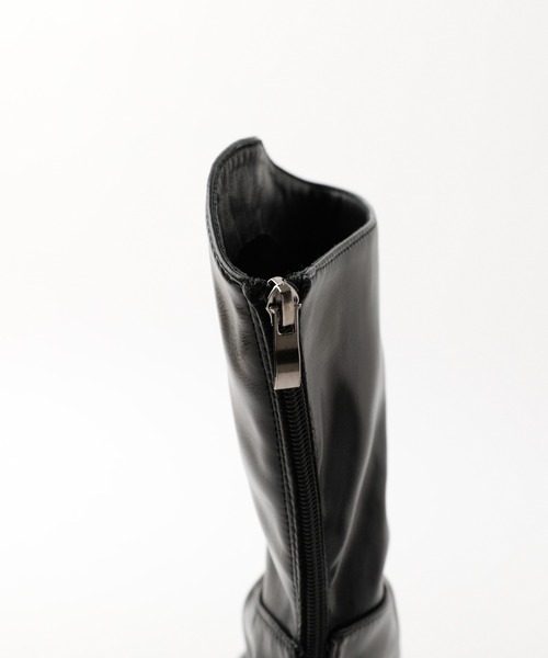 URBAN CHERRY(アーバンチェリー)の「ロングギャザーブーツ(ブーツ・キッズ・ブラウン/ブラック・17.5cm/18.0cm/18.5cm/19.5cm/20.0cm/20.5cm/21.0cm/22.0cm/22.5cm)」の10枚目の写真