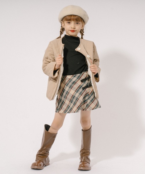 URBAN CHERRY(アーバンチェリー)の「ロングギャザーブーツ(ブーツ・キッズ・ブラウン/ブラック・17.5cm/18.0cm/18.5cm/19.5cm/20.0cm/20.5cm/21.0cm/22.0cm/22.5cm)」の20枚目の写真