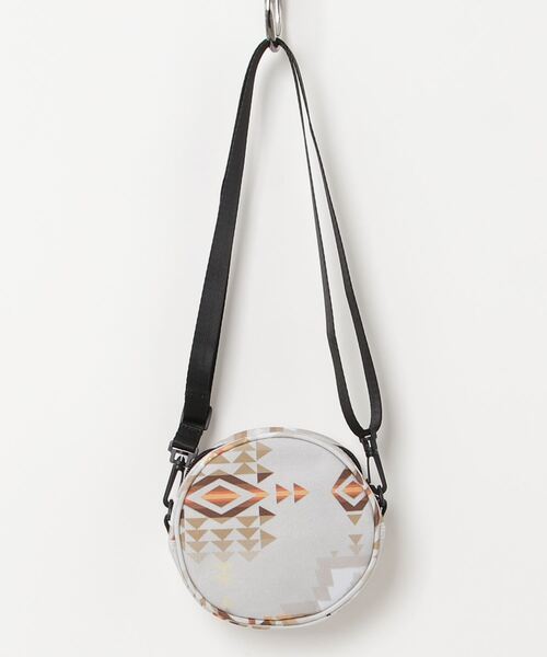 PENDLETON(ペンドルトン)の「ST:PENDLETON ペンドルトン CIRCLE MINI SHOULDERサークルミニショルダー(ショルダーバッグ・レディース・オフホワイト/ラベンダー・FREE)」の3枚目の写真