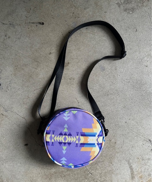 PENDLETON(ペンドルトン)の「ST:PENDLETON ペンドルトン CIRCLE MINI SHOULDERサークルミニショルダー(ショルダーバッグ・レディース・オフホワイト/ラベンダー・FREE)」の13枚目の写真