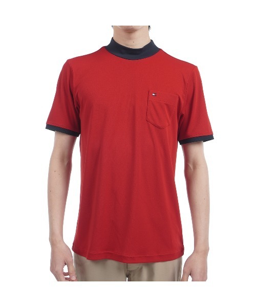 TOMMY HILFIGER GOLF（トミー ヒルフィガー ゴルフ）の「ｴｯｾﾝｼｬﾙ 半袖ﾓｯｸﾈｯｸｼｬﾂ（その他トップス・メンズ・ネイビー/マルチ/ブラック/ホワイト/グリーン/レッド・M/L/3L/LL）」の5枚目の写真