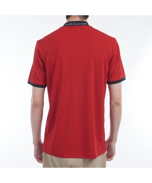 TOMMY HILFIGER GOLF（トミー ヒルフィガー ゴルフ）の「ｴｯｾﾝｼｬﾙ 半袖ﾓｯｸﾈｯｸｼｬﾂ（その他トップス・メンズ・ネイビー/マルチ/ブラック/ホワイト/グリーン/レッド・M/L/3L/LL）」の14枚目の写真
