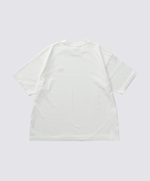 FIDELITY(フィデリティ)の「MINIMAL EMB TUBE TEE / 半袖ワッペンTシャツ(Tシャツ/カットソー・メンズ・ネイビー/ホワイト/アイボリー/ブラック・LARGE/MEDIUM)」の6枚目の写真