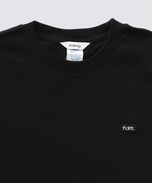 FIDELITY(フィデリティ)の「MINIMAL EMB TUBE TEE / 半袖ワッペンTシャツ(Tシャツ/カットソー・メンズ・ネイビー/ホワイト/アイボリー/ブラック・LARGE/MEDIUM)」の11枚目の写真