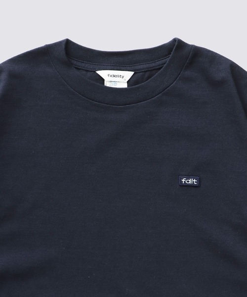 FIDELITY(フィデリティ)の「MINIMAL EMB TUBE TEE / 半袖ワッペンTシャツ(Tシャツ/カットソー・メンズ・ネイビー/ホワイト/アイボリー/ブラック・LARGE/MEDIUM)」の14枚目の写真