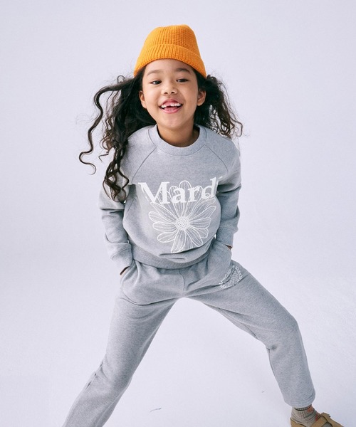 KIDS SWEATSHIRT FLOWERMARDI（スウェット）｜Mardi Mercredi