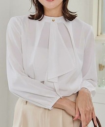 aquagarage | スカーフタイブラウス(シャツ/ブラウス)