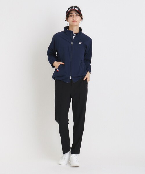 adabat（アダバット）の「【新レーベル ADABAT NAVY】ドライタッチスリムパンツ（その他パンツ・レディース・ブルー系その他/ブラック・40/38/42/36）」の11枚目の写真