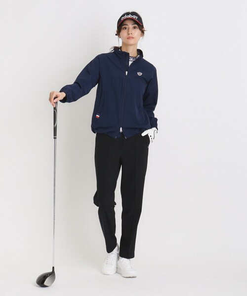adabat（アダバット）の「【新レーベル ADABAT NAVY】ドライタッチスリムパンツ（その他パンツ・レディース・ブルー系その他/ブラック・40/38/42/36）」の12枚目の写真