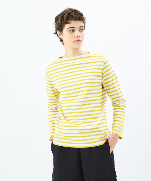 ORCIVAL(オーシバル)の「ORCIVAL | コットンロード フレンチバスクシャツ WOMEN(Tシャツ/カットソー・レディース・アイボリー/ブルー系その他/ブラック系その他/ブラック/ホワイト/レッド系その他/イエロー系その他/グレー系その他/レッド系その他2/ホワイト系その他5・2/1/0)」の8枚目の写真