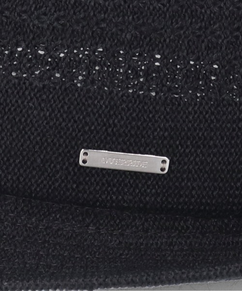 OVERRIDE（オーバーライド）の「OVERRIDE  LINEN KNIT FEDORA / オーバーライド（ハット・メンズ・ブラック/グリーン/ブルー・60cm/58cm/62cm）」の22枚目の写真