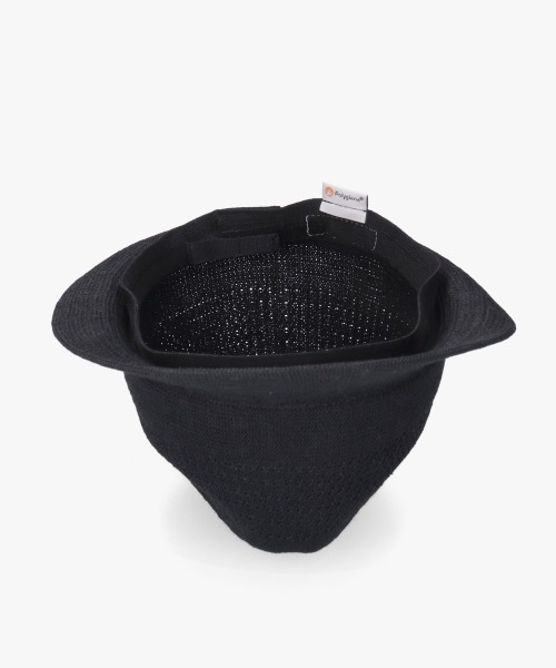 OVERRIDE（オーバーライド）の「OVERRIDE  LINEN KNIT FEDORA / オーバーライド（ハット・メンズ・ブラック/グリーン/ブルー・60cm/58cm/62cm）」の20枚目の写真