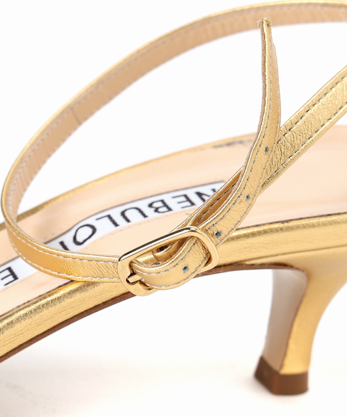 VERMEIL par iena（ヴェルメイユパーイエナ）の「NEBULONI E.（ネブローニ） Rope ワンストラップヒール 7407551（サンダル・レディース・ゴールド・36/37/38/39）」の9枚目の写真