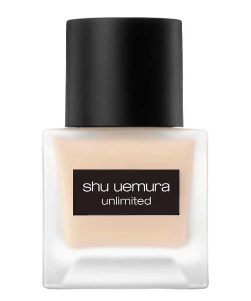 shu uemura（シュウウエムラ）の「アンリミテッド ラスティング フルイド（ファンデーション・レディース・754/784/484 [明るめ]/474 [やや明るめ]/463 [標準的な明るさ]/375/774/764/744/654 [やや暗め]/554 [やや暗め]/574 [やや明るめ]/564（標準色） [標準的な明るさ]/684/544/674 [やや明るめ]/664 [標準的な明るさ]/594 [とても明るめ]/584 [明るめ]/534 [とても暗め]・FREE）」の3枚目の写真