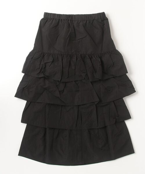 セール】NYLON FRILL SKIRT（スカート）｜ROSE BUD（ローズ