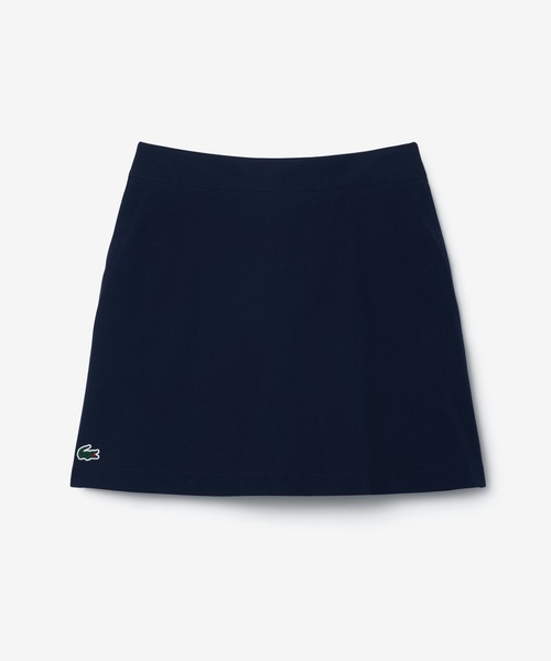 LACOSTE（ラコステ）の「ハイストレッチ ウルトラドライゴルフプリーツスカート インナー付き（スカート・レディース・ホワイト/ネイビー・38/36/34）」の5枚目の写真