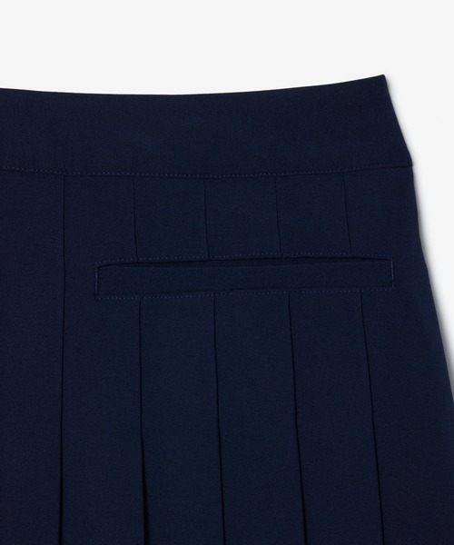 LACOSTE（ラコステ）の「ハイストレッチ ウルトラドライゴルフプリーツスカート インナー付き（スカート・レディース・ホワイト/ネイビー・38/36/34）」の10枚目の写真