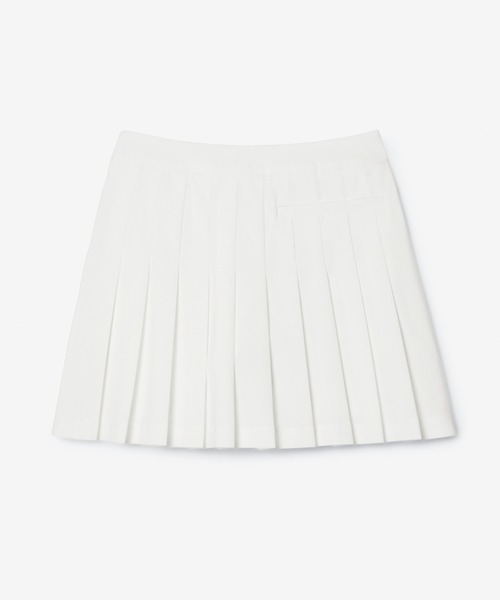 LACOSTE（ラコステ）の「ハイストレッチ ウルトラドライゴルフプリーツスカート インナー付き（スカート・レディース・ホワイト/ネイビー・38/36/34）」の15枚目の写真
