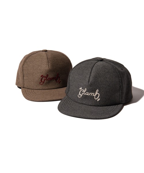 glamb スピンロゴ エムキャップ Spin Logo M Cap / スピンロゴエムキャップ（キャップ）｜glamb