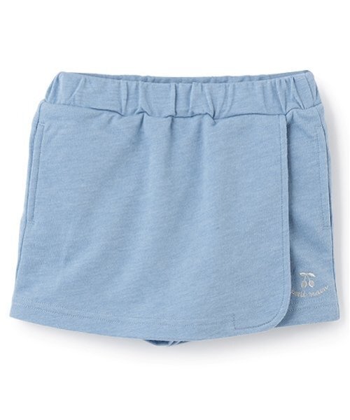 petit main(プティマイン)の「【GOODPRICE】デイリーカジュアルスカパン(スカート・キッズ・ベビーピンク/ラベンダー/チャコール/サックスブルー・80cm/90cm/110cm/100cm/120cm/130cm)」の7枚目の写真