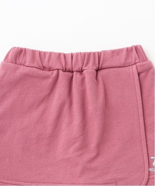 petit main(プティマイン)の「【GOODPRICE】デイリーカジュアルスカパン(スカート・キッズ・ベビーピンク/ラベンダー/チャコール/サックスブルー・80cm/90cm/110cm/100cm/120cm/130cm)」の9枚目の写真