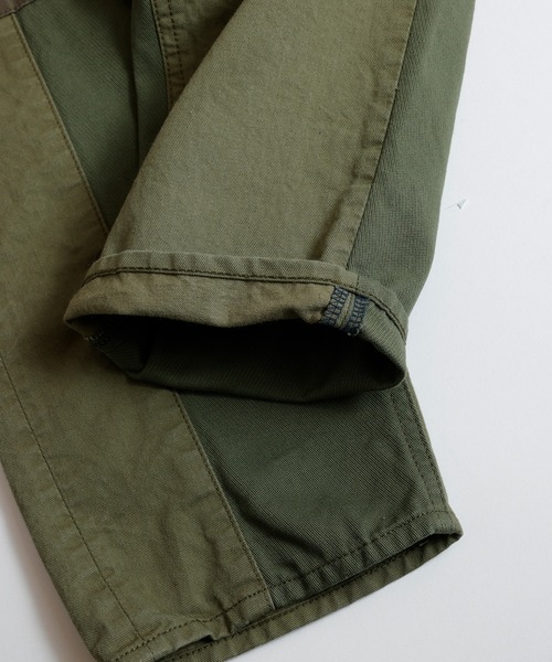 FDMTL（ファンダメンタル）の「FDMTL/ファンダメンタル/PATCHWORK PANTS RINSE（その他パンツ・メンズ・カーキ・34inch/32inch/30inch/28inch）」の5枚目の写真