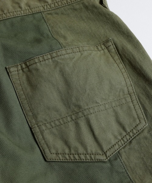 FDMTL（ファンダメンタル）の「FDMTL/ファンダメンタル/PATCHWORK PANTS RINSE（その他パンツ・メンズ・カーキ・34inch/32inch/30inch/28inch）」の6枚目の写真
