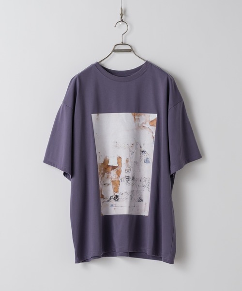 CASPER JOHN（キャスパージョン）の「COOL TOUCH DRAPE T-SHIRTS/クールタッチドレープTシャツ（Tシャツ/カットソー・メンズ・ライトパープル/ライトグレー/ブラック/グレイッシュベージュ/ブルー・X-SMALL/SMALL/MEDIUM/LARGE）」の14枚目の写真