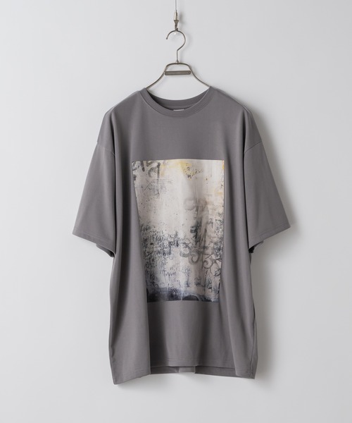 CASPER JOHN（キャスパージョン）の「COOL TOUCH DRAPE T-SHIRTS/クールタッチドレープTシャツ（Tシャツ/カットソー・メンズ・ライトパープル/ライトグレー/ブラック/グレイッシュベージュ/ブルー・X-SMALL/SMALL/MEDIUM/LARGE）」の22枚目の写真