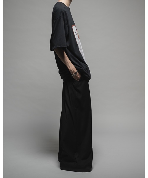 CASPER JOHN（キャスパージョン）の「COOL TOUCH DRAPE T-SHIRTS/クールタッチドレープTシャツ（Tシャツ/カットソー・メンズ・ライトパープル/ライトグレー/ブラック/グレイッシュベージュ/ブルー・X-SMALL/SMALL/MEDIUM/LARGE）」の6枚目の写真