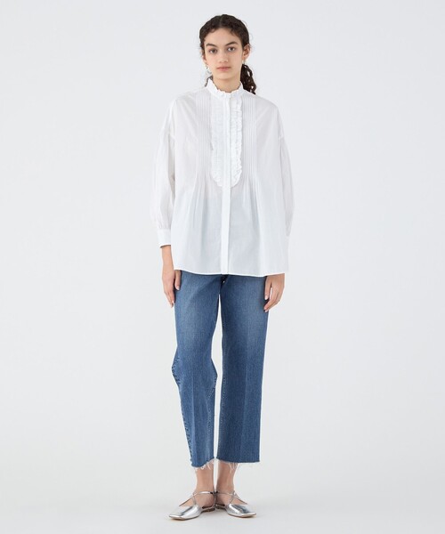 別注】ne Quittez pas BLACK FRILL COLLAR シャツ（シャツ