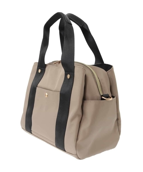 a.v.v（アーヴェヴェ）の「【2WAY】10ポケットバッグ（ショルダーバッグ・レディース・ブラック/ベージュ/ライトグレー・38）」の13枚目の写真