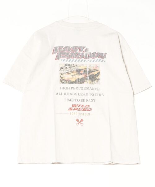 ALWAYS GOOD TIME(オルウェイズグッドタイム)の「【Fast&Furious/ワイルド・スピード】ピグメント風/プリント 半袖Tシャツ(Tシャツ/カットソー・レディース・ブラック系1/ホワイト系1/ホワイト系2/ブラック系2・M/L)」の7枚目の写真