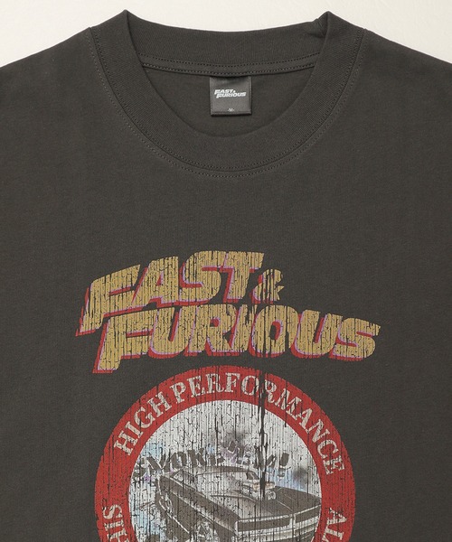 ALWAYS GOOD TIME(オルウェイズグッドタイム)の「【Fast&Furious/ワイルド・スピード】ピグメント風/プリント 半袖Tシャツ(Tシャツ/カットソー・レディース・ブラック系1/ホワイト系1/ホワイト系2/ブラック系2・M/L)」の21枚目の写真