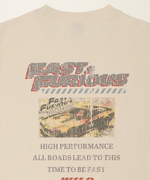 ALWAYS GOOD TIME(オルウェイズグッドタイム)の「【Fast&Furious/ワイルド・スピード】ピグメント風/プリント 半袖Tシャツ(Tシャツ/カットソー・レディース・ブラック系1/ホワイト系1/ホワイト系2/ブラック系2・M/L)」の17枚目の写真
