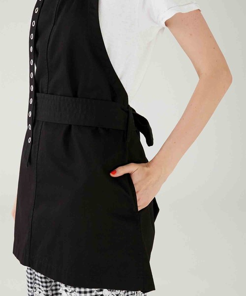 セール】【crinkle crinkle crinkle】halter neck vest