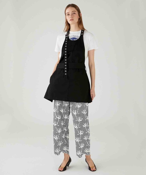 セール】【crinkle crinkle crinkle】halter neck vest