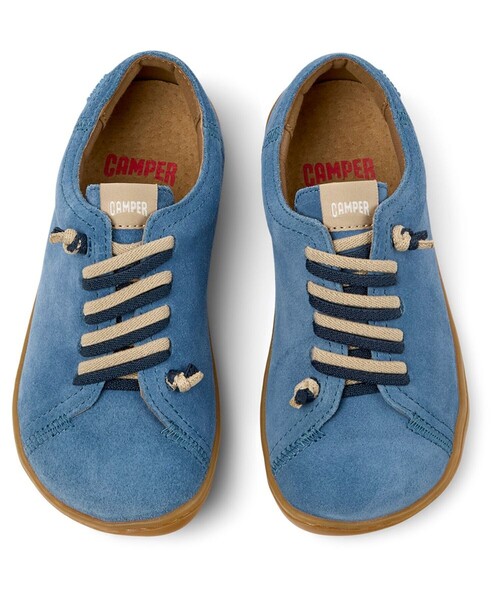 美品　足が喜ぶ‼️カンペール　Peu Path スニーカー　38／24￼ blue 美品 足が喜ぶ‼️カンペール Peu Path スニーカー 38／24￼ blue 足が