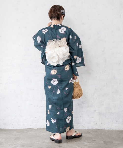 ゆかた館グレース 浴衣セット Amazon.co.jp: ゆかた館グレース 二橋染工場 注染こだわり 浴衣