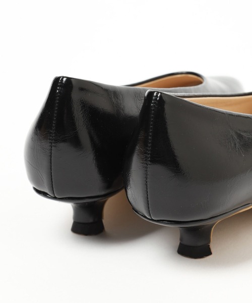 GLOBAL WORK（グローバルワーク）の「MATINEE LINE/キトゥンヒールパンプス/321426（パンプス・レディース・ブラック/ベージュ・MEDIUM/LARGE）」の16枚目の写真