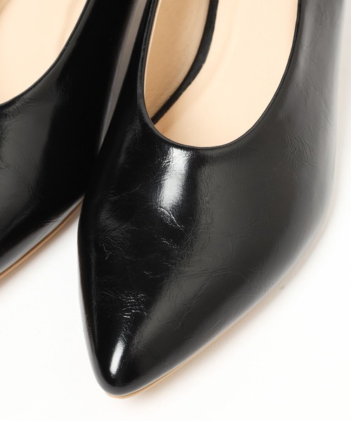 GLOBAL WORK（グローバルワーク）の「MATINEE LINE/キトゥンヒールパンプス/321426（パンプス・レディース・ブラック/ベージュ・MEDIUM/LARGE）」の6枚目の写真