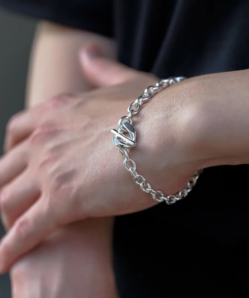 NARRATIVE PLATOON（ナラティブ プラトゥーン）の「NARRATIVEPLATOON:JACK CHAIN BRACELET MEN'S SV-925（ブレスレット・メンズ・シルバー・M/S）」の3枚目の写真